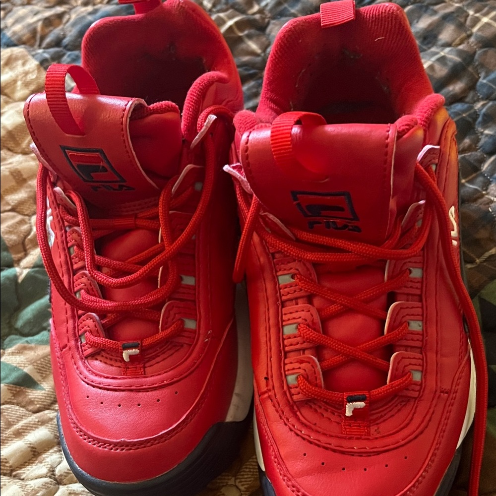 Fila Men’s Red Sneakers